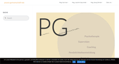 Desktop Screenshot of praxis-gemeinschaft.net