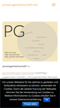 Mobile Screenshot of praxis-gemeinschaft.net